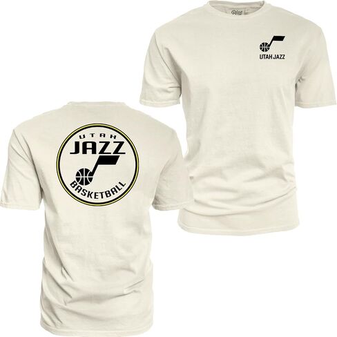Blue 84 Usisex Kid's NBA NBA مرخص رسميًا من T-Shirt Ringspun Front/Back Ivory in Saudi Arabia