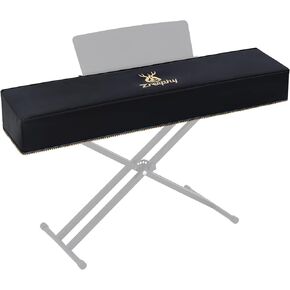 Piano Keyboard Dust Cover with Music Stand Opening of Zipper Design, Dust Proof Cover Compatible for Yamaha P225 P223 P145 P143 88 Keys Digital Piano Keyboards Electronic Keyboards