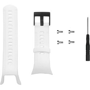 Sport Stylish Replacement Watch Band Compatible with Suunto 5 Watch Classic Replacement Wrist Band Suitable for Suunto 5 Watch Soft Silicone Bands for Multisport GPS Watch