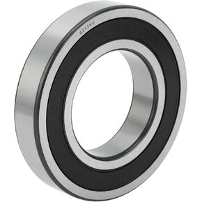 ACROPIX 6213VV Deep Groove Ball Bearings P6 65x120x23mm Lubricated Bearings Double Rubber Seal Black Silver Tone Scooter Skateboard Wheel
