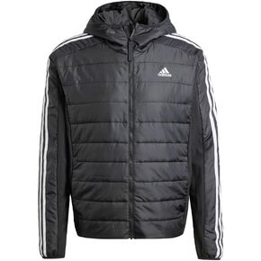 adidas Essentials 3-Stripes Insulated Hooded Hybrid Jacket