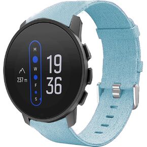 Compatible with SUUNTO 9 Peak Bands, Breathable Nylon Woven Fabric Replacement Accessory Strap Compatible with SUUNTO 9 Peak Smartwatch