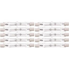 (Pack of 10) J Type 100 Watt 78 mm Q100 T3/78mm (3.07 Inches) 120 Volt R7S Base Halogen