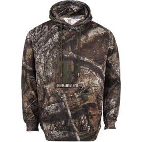 Realtree Apx Camouflage Premium Pullover Hoodies for Men and Women Hunting Gear with Zippered Pocket
