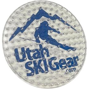 Stomp Pads - Clear Snowboard Stomp Pad, for All Snowboards, Get Extra Grip for Your Foot, Plastic Snowboarding Pad for Womens and Mens Snowboard Gear