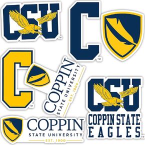 Desert Cactus Coppin State University Sticker CSU Eagles Vinyl Scals Laptop Water Bottle Scrapbook Shection T2 (Type 2)