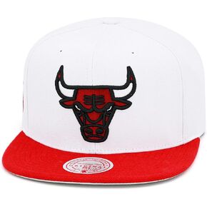 Mitchell & Ness Chicago Bulls 1998 NBA Finals Championship Series Snapback Hat- White/Red