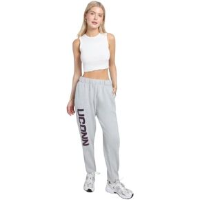 HYPE AND VICE Uconn Huskies Basic Sweats-L,Heather Grey