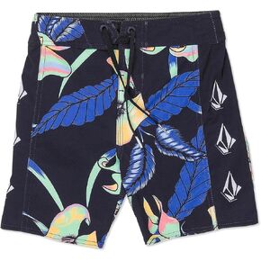 Volcom Boys' Little Toddler Iconic Mod Boardshort Swim Trunks