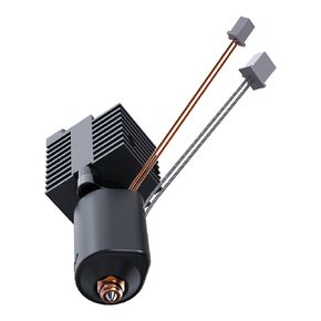 طقم كتلة التدفئة الخزفية مع فوهة سويد سريعة 0.4 مم لـ K2 Plus 3D Printer 350 درجة مئوية ، إكسسوارات الطباعة ثلاثية الأبعاد الرسمية لـ K2 Plus