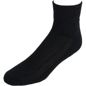 Fruit of the Loom mens Breathable Everyday Half Cushion Socks - 6 Pair Pack in Saudi Arabia