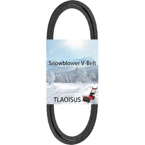 TLAOISUS 754-04195A, 954-04195A Belt Replaces MTD Cub Cadet 754-04195 954-04195 Snow blowers Auger Drive Belt 1/2" x 37"