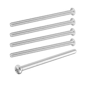 M5 x 80mm Machine Screws, Pan Phillips Cross Head Screws, 304 Stainless Steel Fasteners Bolts, 20Pcs