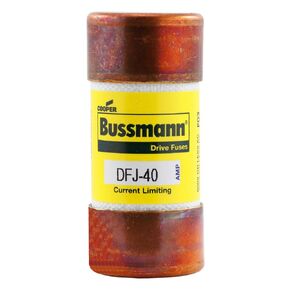 Bussmann DFJ-40 DFJ 40A DFJ40 600Vac Class J Drive Fuse High Speed Fuse, Yellow