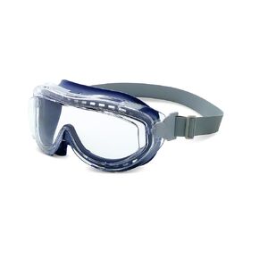 Honeywell Uvex Flex Seal OTG Goggle Navy Body Clear HydroShield AF Coating and Neoprene Headband S3400HS