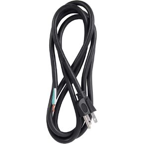 Bergen Industries Inc PS915143 3-Wire Appliance and Power Tool Cord, 9 ft, 14 AWG, 15A/125V AC, 1875w,Black