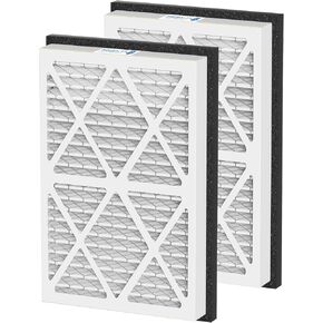 20x30x3 MERV 13 Pleated Air Filters Replacement Compatible with Zephyr VGF Series 20x30x3 Whole Home Return Air Grille Filter, MERV13 Air Filtration System, 2 Pack