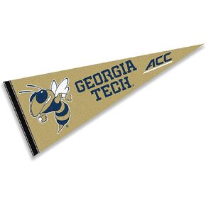 College Flags & Banners Co. Georgia Tech Yellow Jackets Acc Pennant Flag