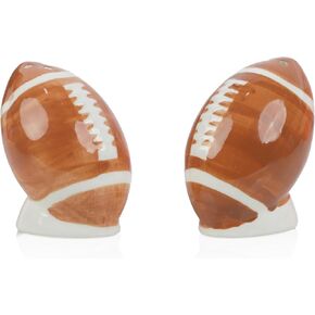 Football Ceramic Salt & Pepper Set