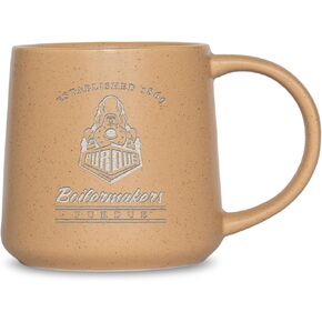 Rico Industries NCAA Purdue Boilermakers Sand 16oz Ceramic Taper Mug