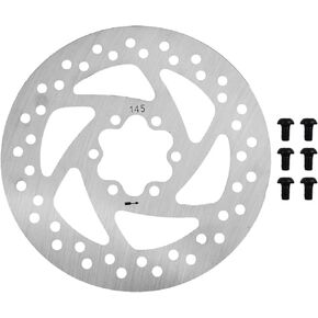 Disc Brake for Rotor, 145mm Bike Disc Brake for Rotor with 6 Bolts Fit for Road Bike Mountain Bike for VSETT 10+ Electric Scooter