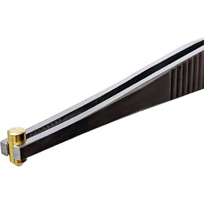 Lock Pinning Tweezers - Grooved Tip for Easy Pin Loading and Cylinder Rebuilding - Ideal for Rekeying Kits, Locksmith Services and DIY Projects.
