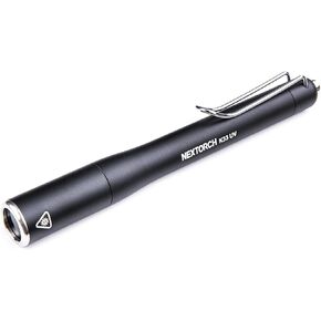 NEXTORCH K33 UV Pen Light, 365 nm Black Light Rechargeable Pocket Flashlight with Black Glass Filter & 1300 mW for Resin, Pet Urine Detection, Evidence Collection, Authentication, Hygiene Inspection