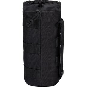 Upgraded Molle Water Bottle Carrier Tactical Military Water Bottle Pouch Bag Portable Travel Hydration Holder(Yellow)