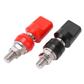 LJCM M8 Large Current Terminal 100A High Accuracy Copper Terminal Binding Post with 4mm Plug for Hardware Electronic Device