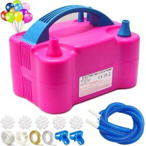 بالون مضخة كهربائية مع 12 ملحقات بالون ، كهربائية محمولة فوهة مزدوجة الفوهة ، تضخيم مضخة البالون للبلاط in Kuwait
