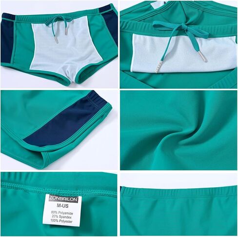 Men's Swimming Trunks Swimsuit for Water Sports Activities Bathing Suit for Men Men's Square Leg Swim Briefs in Kuwait