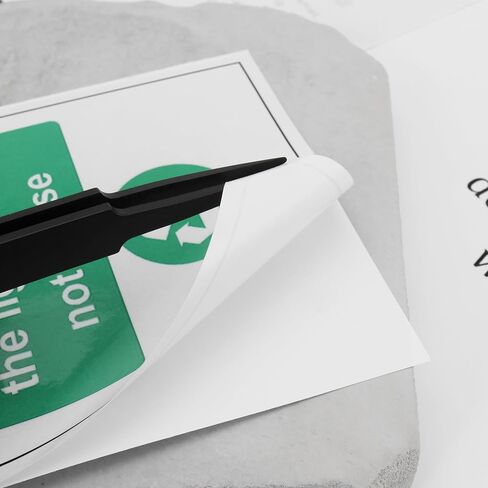 ECSING 10pcs 150mm × 100 مم PVC ملصقات تحذير للادة اللاصقة PVC يرجى إيقاف تشغيل الضوء عندما لا تكون قيد الاستخدام للتحذير والتعليمات in Kuwait