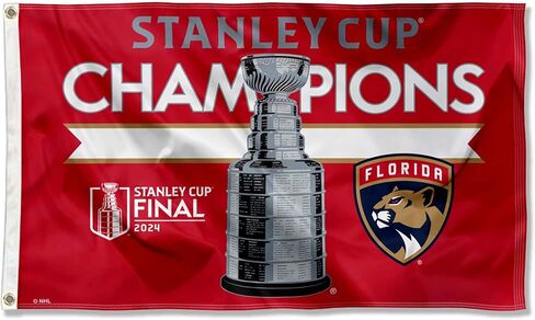 Wincraft Florida Panthers 2024 لافتة بطل كأس ستانلي in Saudi Arabia