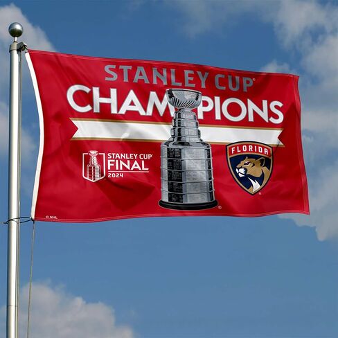 Wincraft Florida Panthers 2024 لافتة بطل كأس ستانلي in Saudi Arabia