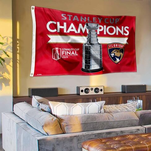 Wincraft Florida Panthers 2024 لافتة بطل كأس ستانلي in Saudi Arabia