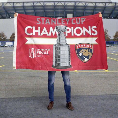 Wincraft Florida Panthers 2024 لافتة بطل كأس ستانلي in Saudi Arabia