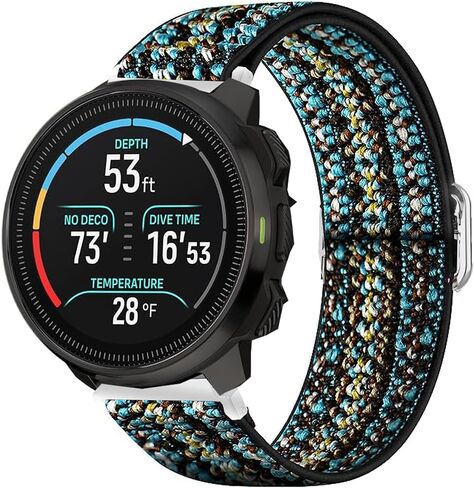 متوافقة مع نطاقات المحيطات Suunto ، 20 ملم ، 22 مم تمتد من نايلون إكسسوارات حزام بديل قابل للتعديل للرجال والنساء المتوافقة مع المحيط السونتو ، العرق ، العرق ، العمودي ، 9 ذروة ، 9 ذروة ، 5 ذروة ، 3 ساعة ذكية in Saudi Arabia