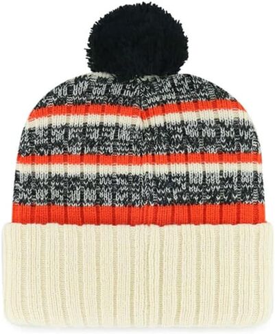 47 San Francisco Giants Beanie Mens Womens Pom Pom Hat Knit Winter Hat ، ملائمة ، كريمة/أبيض طبيعي ، مقاس واحد in Saudi Arabia