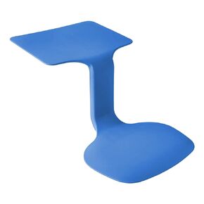 ECR4Kids The Surf Portable Lap Desk, Flexible Seating, Black, 10-Pack