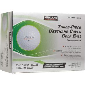 Kirkland Signature 3-Piece Urethane Cover Golf Ball, 2-Dozen in Kuwait