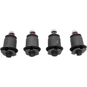 TRQ Front Differential Mount Bushing Axle Forward Set Kit 4pc for 2008-2018 Cadillac Escalade / 2007-2018 Chevy-GMC 1500 Truck / 2007-2018 Chevy Tahoe / 2007-2018 GMC Yukon
