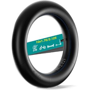 10x2.125 Heavy-duty Inflatable Inner Tube Replacements compatible with Ninebot by Segway D18W,D28U,F65,F40,F30,F25 Scooter Pneumatic Inner Tires 10 Inch Thicken Inflated Spare Tyre