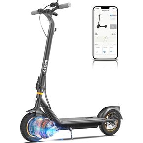 Electric Scooter E20/E30, 500W/650W Motor Electric Scooter with 19 Miles Long Range, 15.6 Mph Speed, Portable Folding Commuting Scooter for Adults with Double Braking System and Smart App