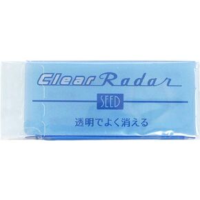 Transparent Clear Plastic Eraser, Small, 4 ea./Pack (EP-CL100-4P)