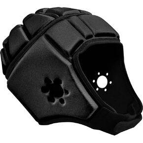 Soft Padded Headgear - 7v7 Soft Shell - Rugby - Flag Football - Soccer Goalie - Youth & Adult Sizing