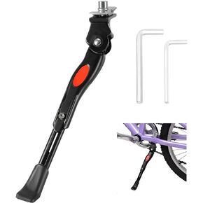Adjustable Bike Kickstand for 16-20 Inch Bicycles - Easy Installation, Anti-Slip Foot - Durable, Rustproof Aluminum Alloy Bike Support