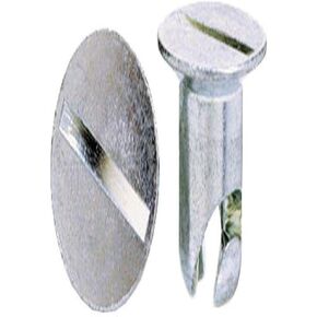 Moroso 71300 Flush Quick Fasteners, 7/16 x .500", Steel, Silver
