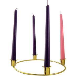 Brass Advent Candle Ring