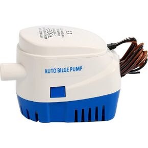 Amarine-made Automatic Submersible Boat Bilge Water Pump 12v 760gph Auto with Float Switch-new