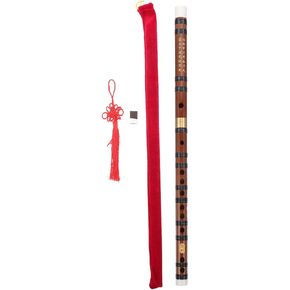 SUPVOX 1 Set bamboo flute Introductory Flute flauta Wood Recorder traditional Flute for kids didgeridoo Baby Early Education Wood Flute Sound Recorder aldult resin India student